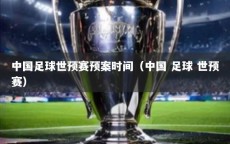 中国足球世预赛预案时间（中国 足球 世预赛）