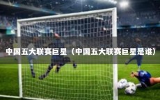 中国五大联赛巨星（中国五大联赛巨星是谁）
