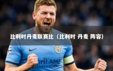 比利时丹麦联赛比（比利时 丹麦 阵容）