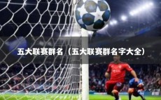 五大联赛群名（五大联赛群名字大全）