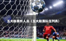 五大联赛析人员（五大联赛队伍列表）